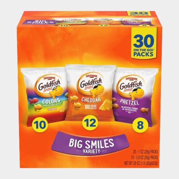 5-1.jpg Goldfish Crackers Big Smiles Variety Pack - Image 1
