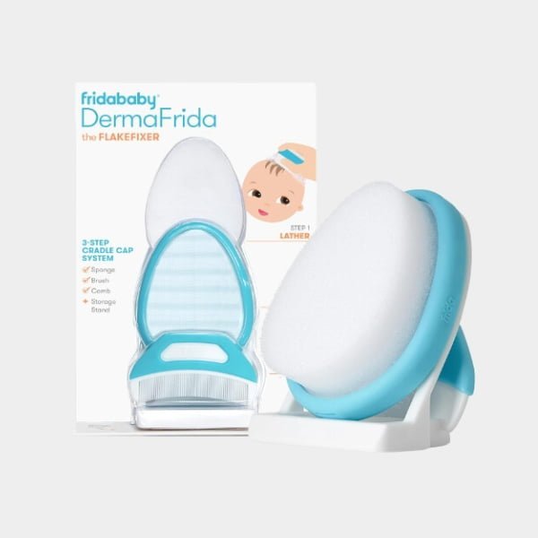 baby-5.jpg Frida Baby The 3-Step Cradle Cap System, DermaFrida The FlakeFixer - Image 1