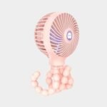 TRELC Mini Handheld Stroller Fan for Office Room Car Traveling BBQ Gym