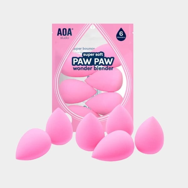 beauty-10.jpg AOA Studio Collection makeup Sponge Set Latex Free and High-definition Set of 6 - Image 1