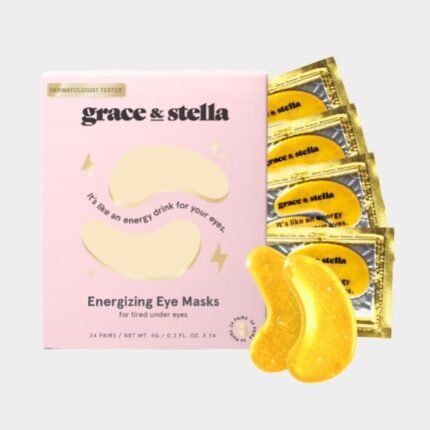 grace & stella Under Eye Mask (Gold, 24 Pairs) Reduce Dark Circles